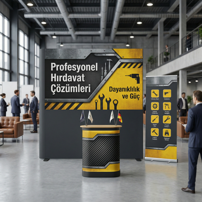 200x230 CM Modüler Lightbox 2'li Fuar Paket Seti