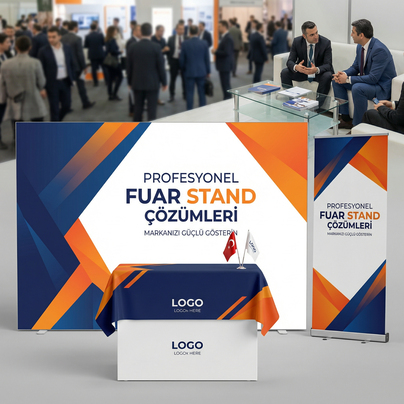 300x230 CM Modüler Lightbox 5'li Fuar Paket Seti