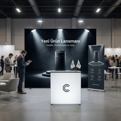 300x230 CM Modüler Lightbox 4'lü Fuar Paket Seti