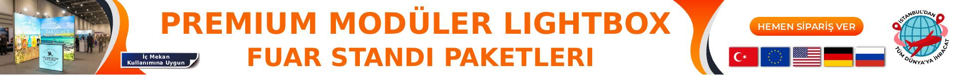 Modüler Lightbox Fuar Stand Paketleri