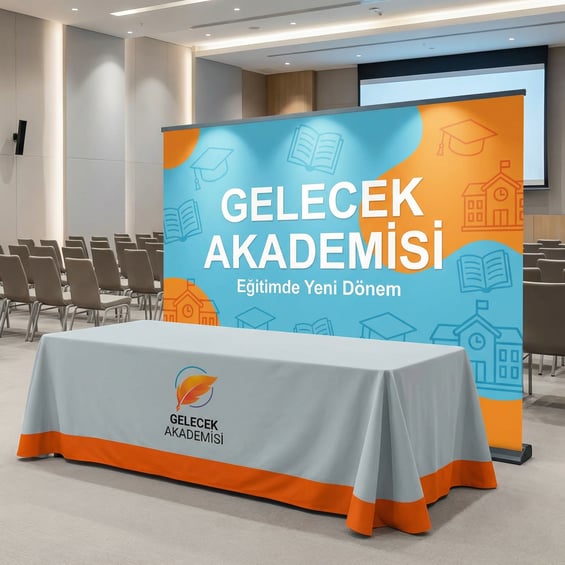 300x200 Cm Rollup Banner 2'li Fuar Seti