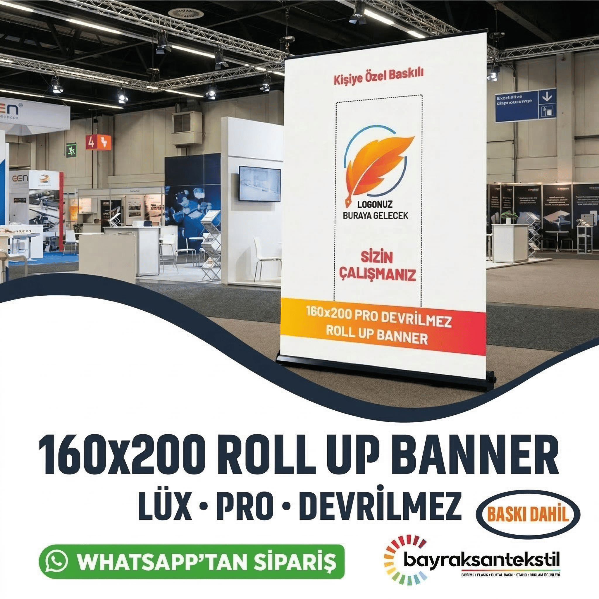 160x200 CM Rollup Banner