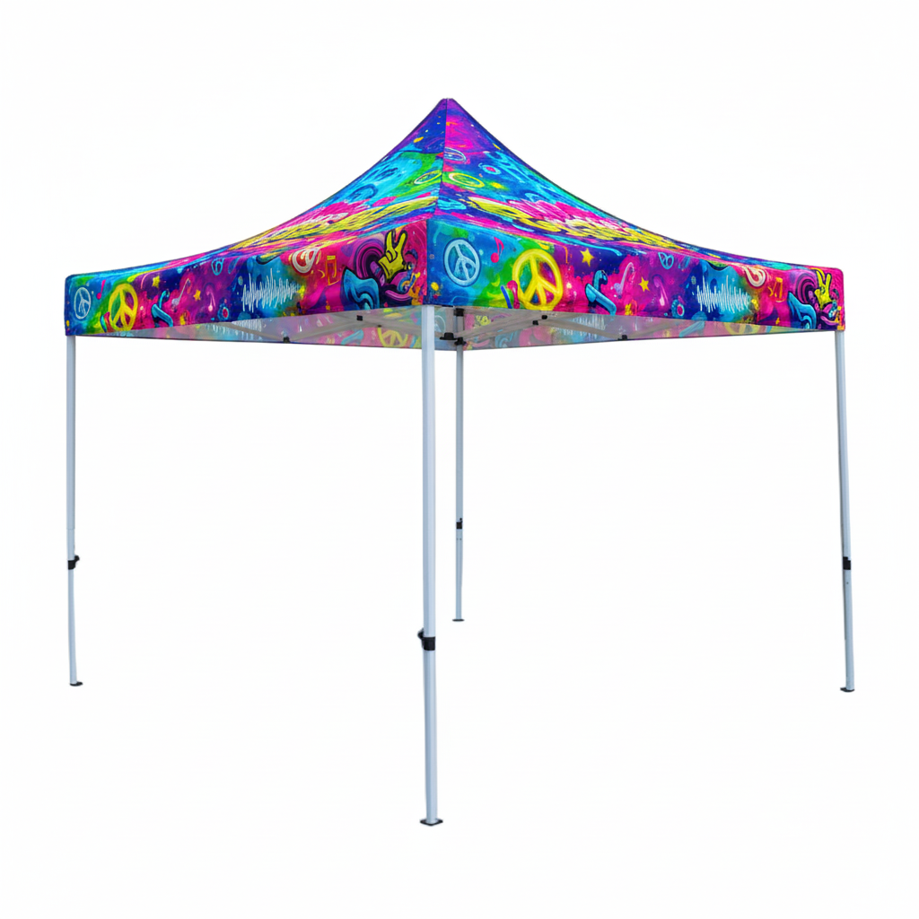 2x2 Baskılı Gazebo Çadır