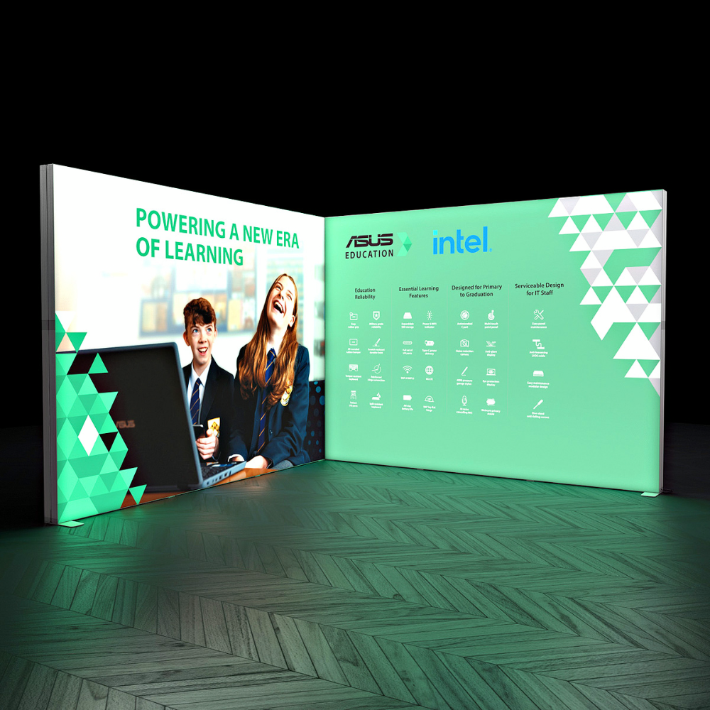 Backdrop With Mini Module 3x3 Kumaş Modüler Lightbox Backdrop Seti - Işıklı Kumaş Seti