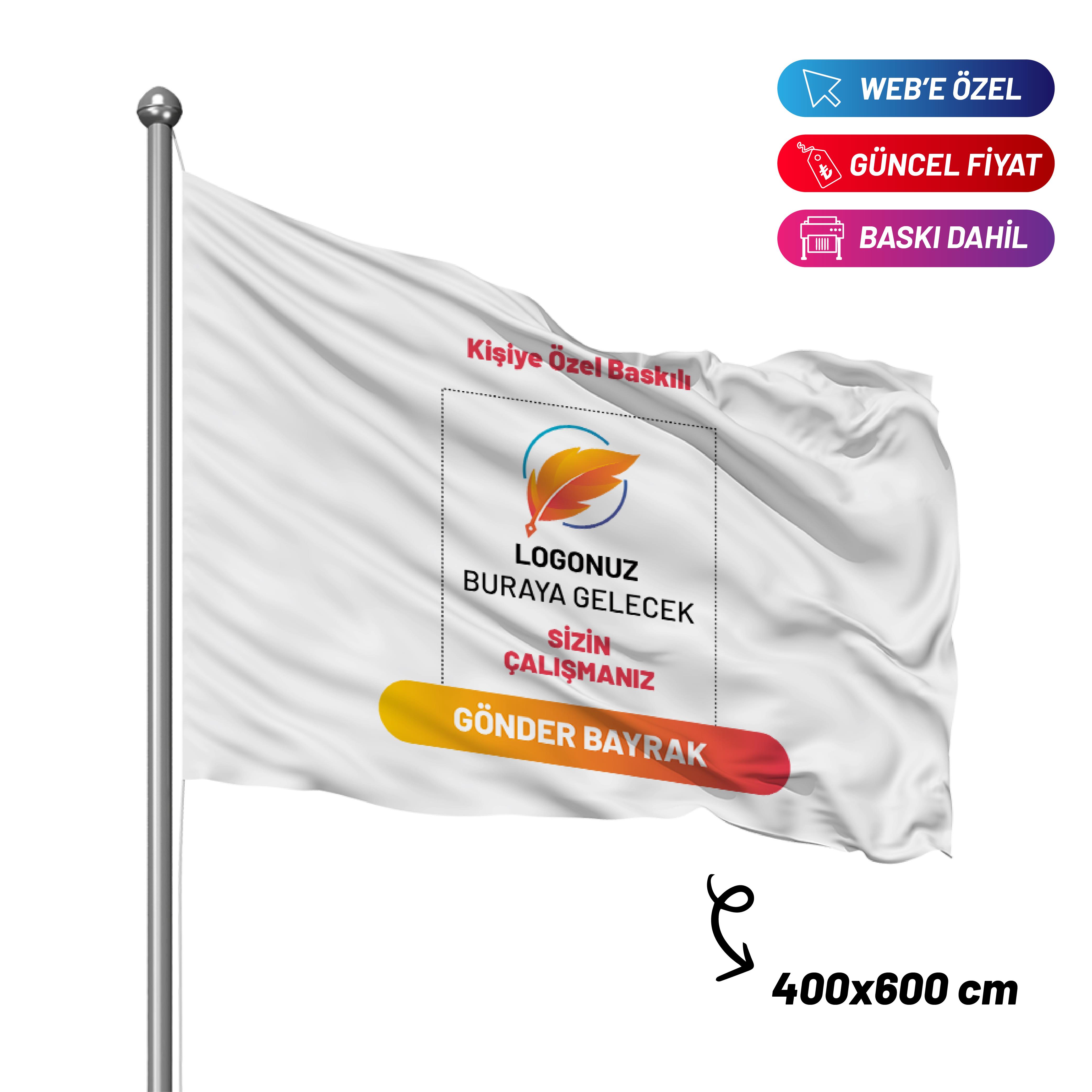 400×600 Cm Gönder Bayrak