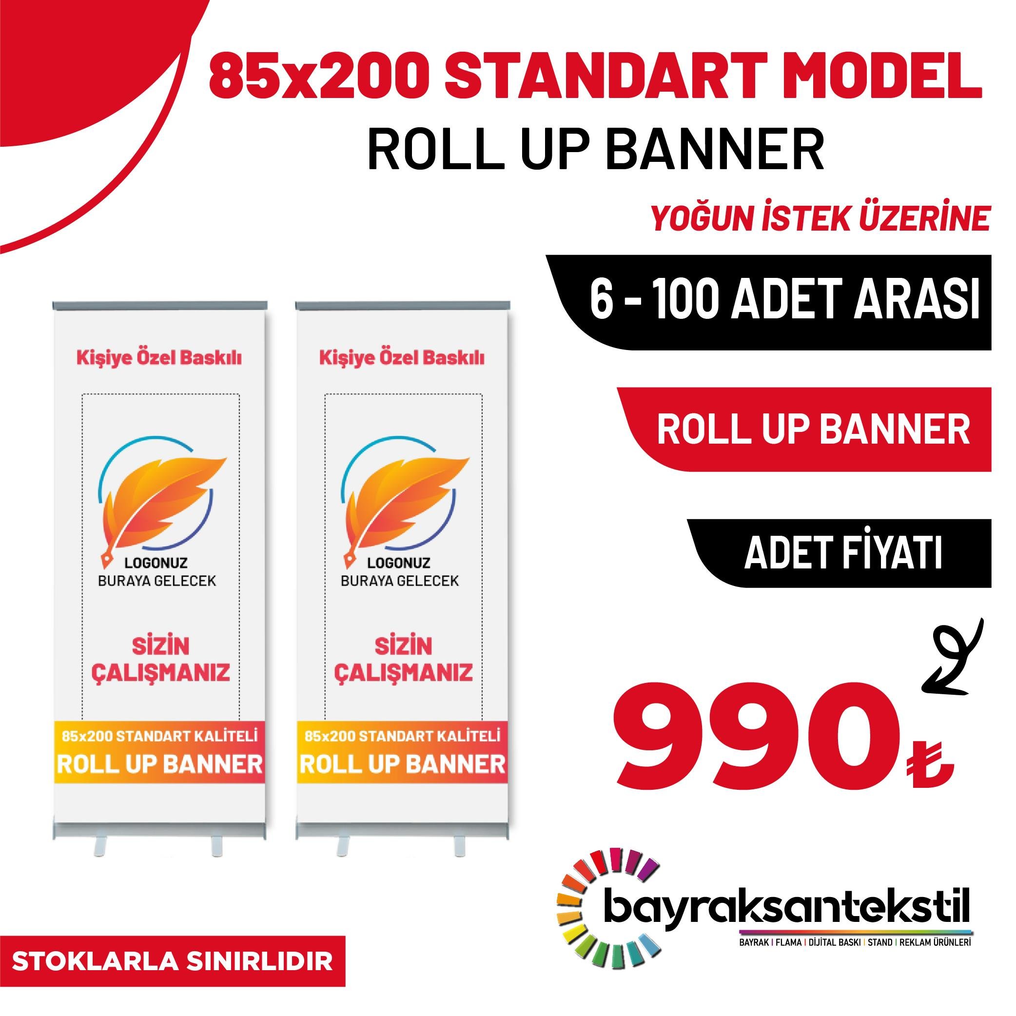 85×200 Cm Toptan Rollup