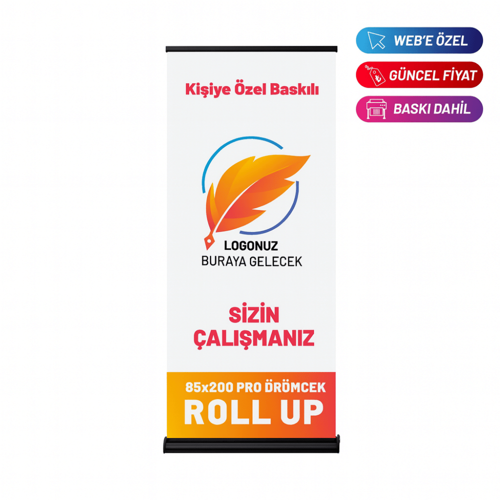 85x200 CM Örümcek Roll Up Lüx