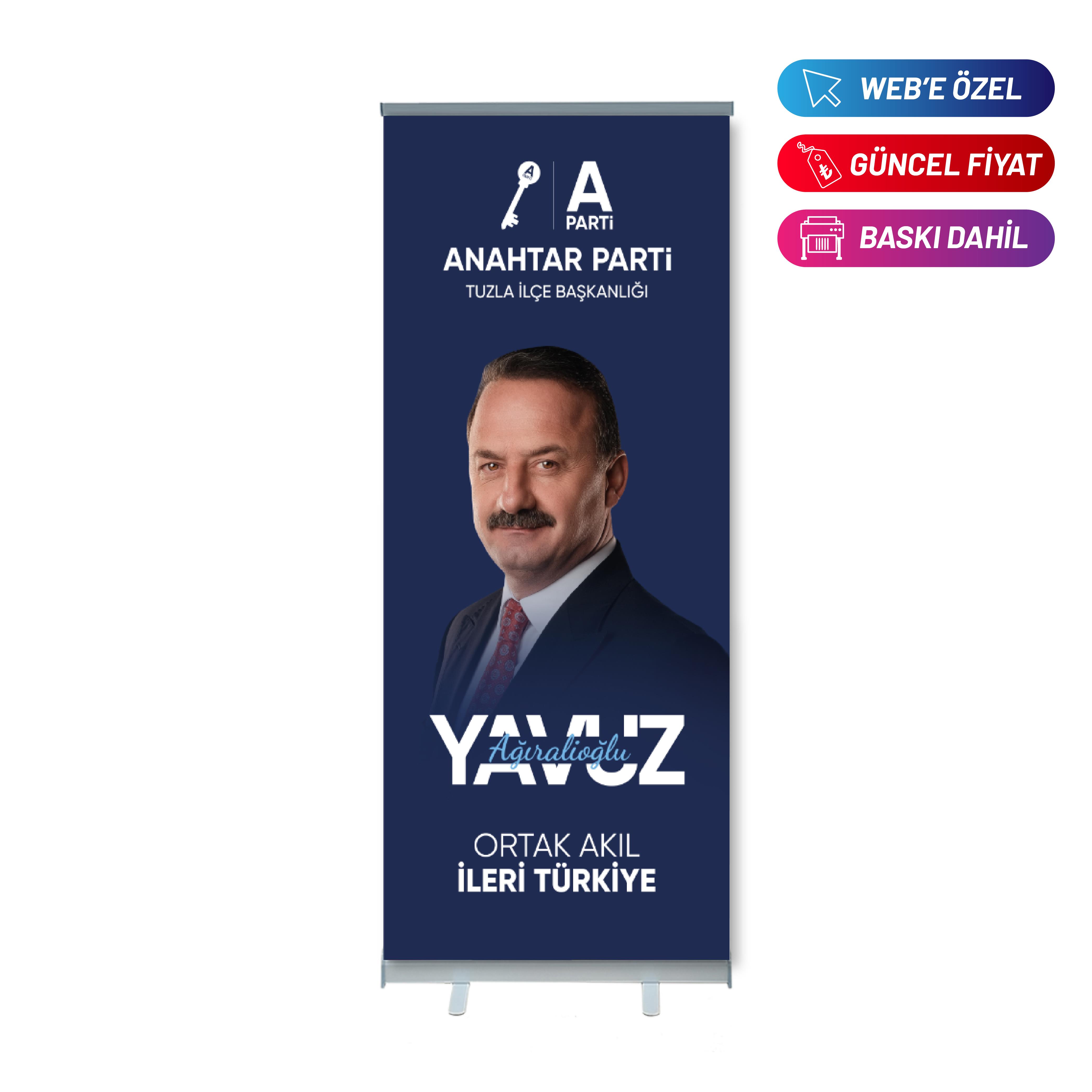 A Parti 85x200 CM Rollup Banner
