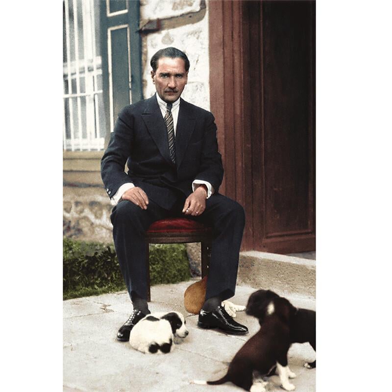 Hayvan Sevgisi Atatürk Posteri