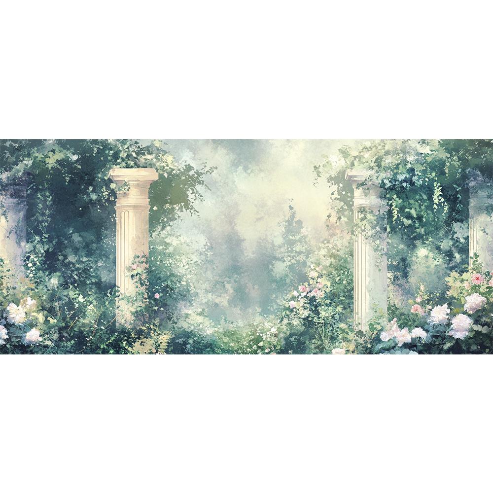 Minimalist Bahçe Duvar Kağıdı