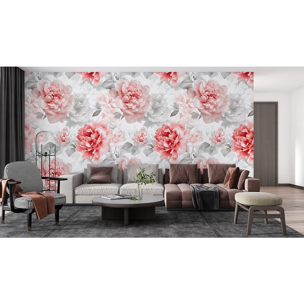 Pastel Şakayık Zarafeti Duvar Kağıdı