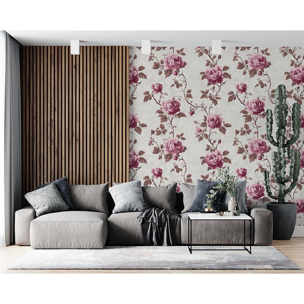 Zarif Gül Bahçesi Duvar Kağıdı