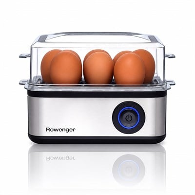 Rowenger 08-EGG 8'li Yumurta Pişirme Makinesı Yumurta Haşlama Makinesı Sesli Uyarı