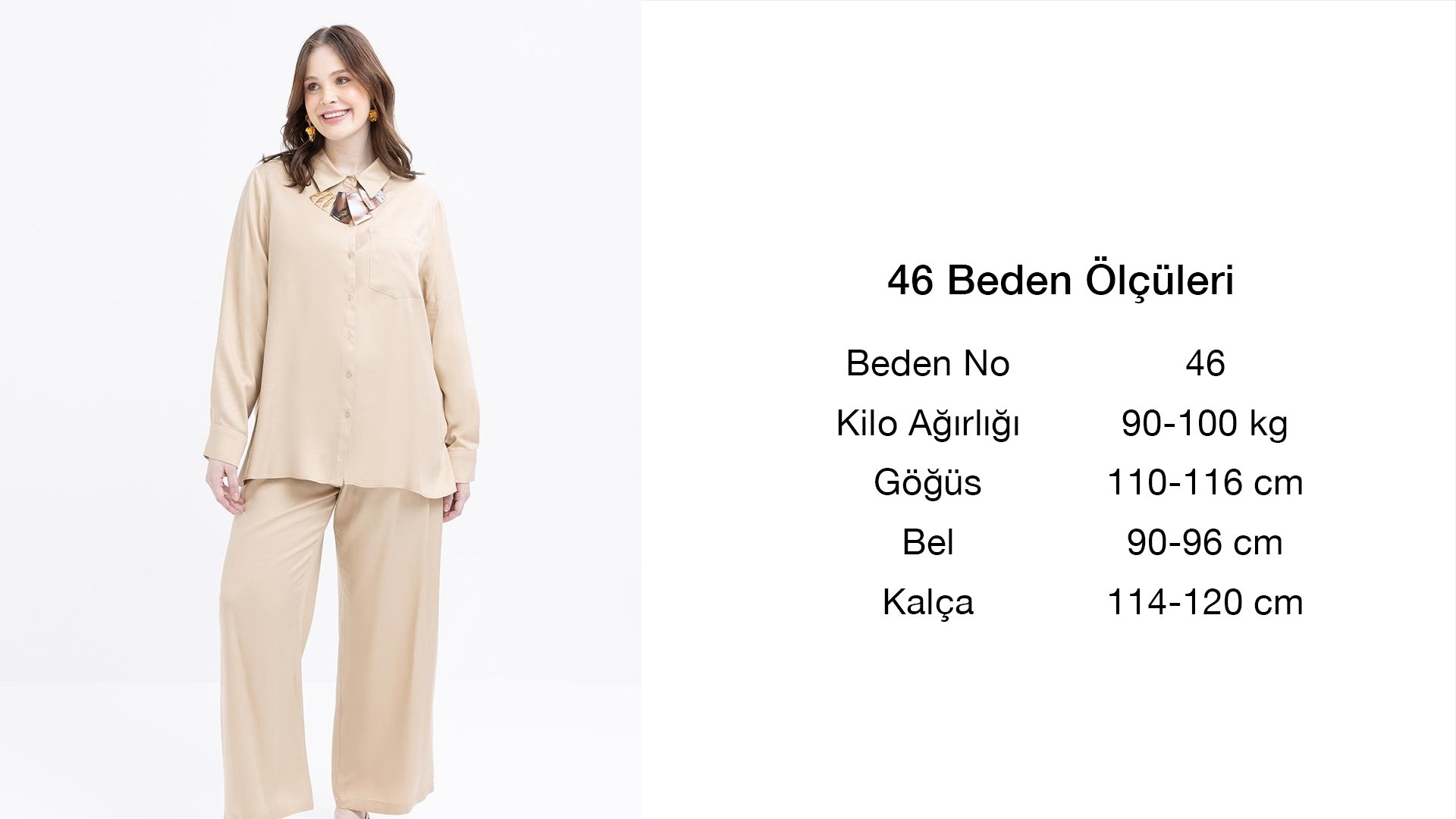 46 Beden Kaç Kilo?