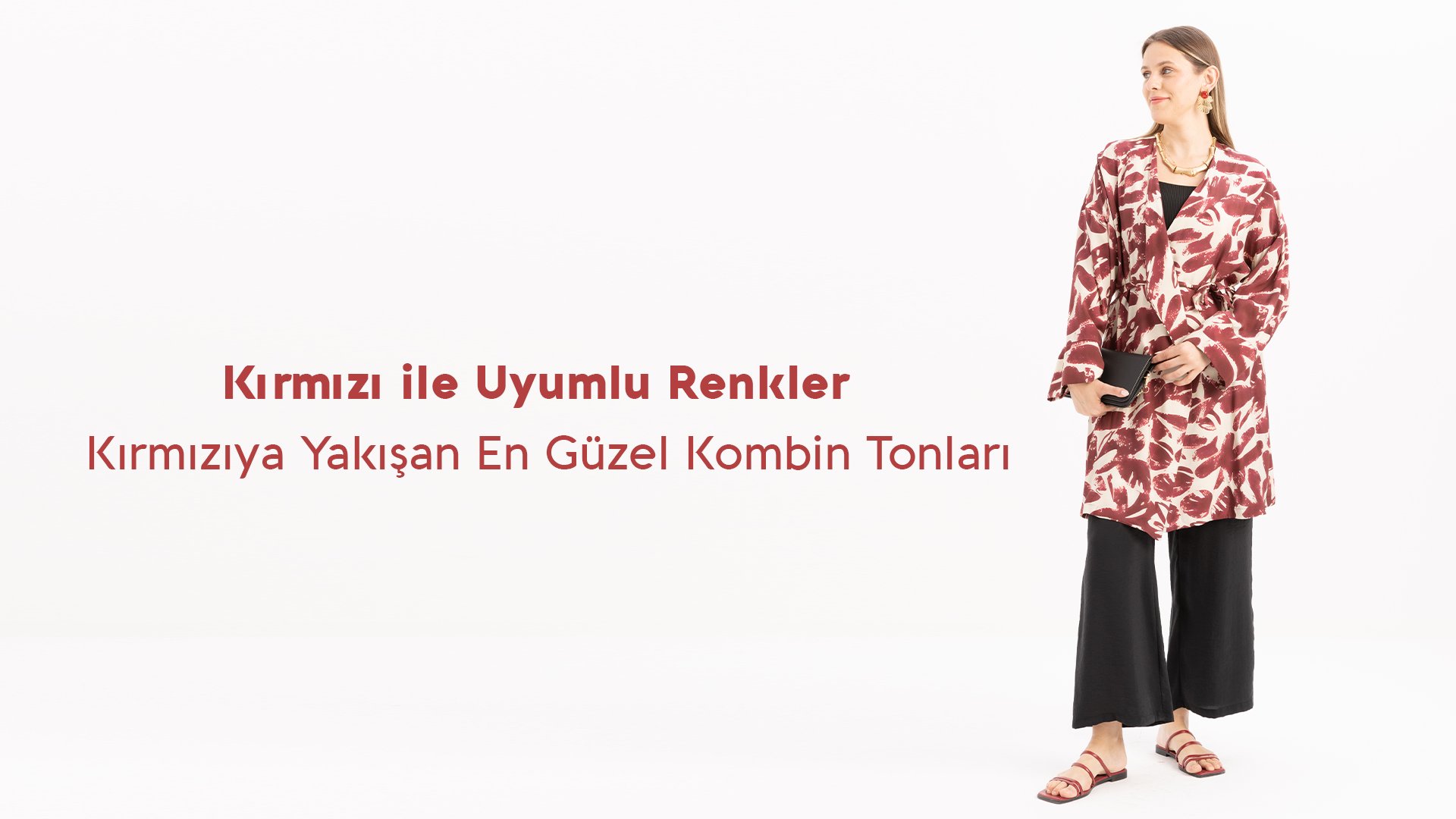 kırmızı ile uyumlu renkler