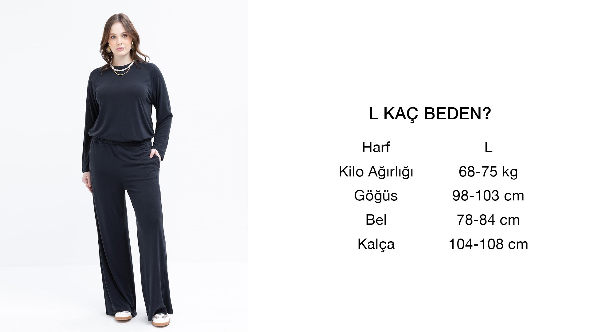 L Beden Kaç Kilo