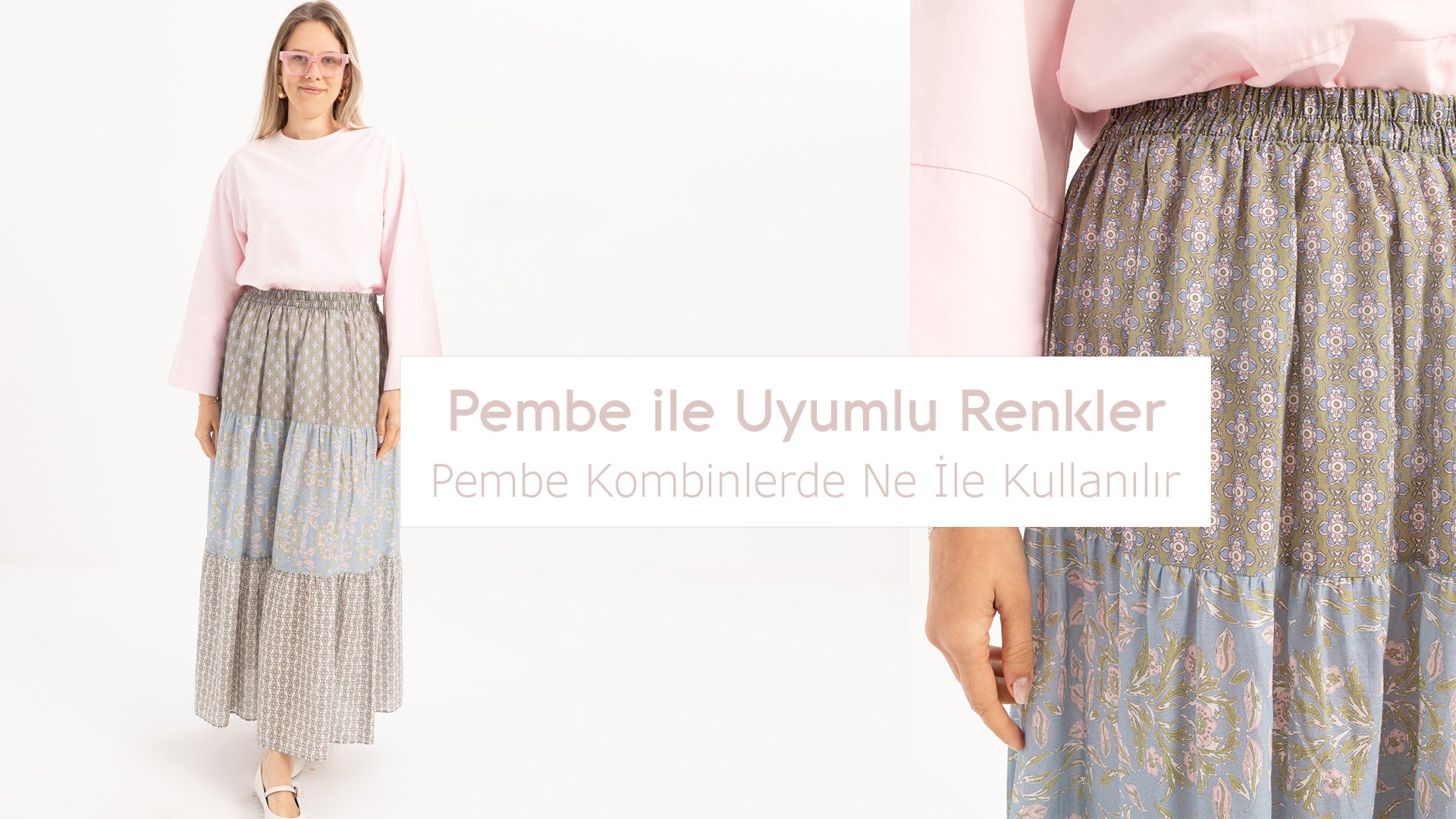 pembe ile uyumlu renkler