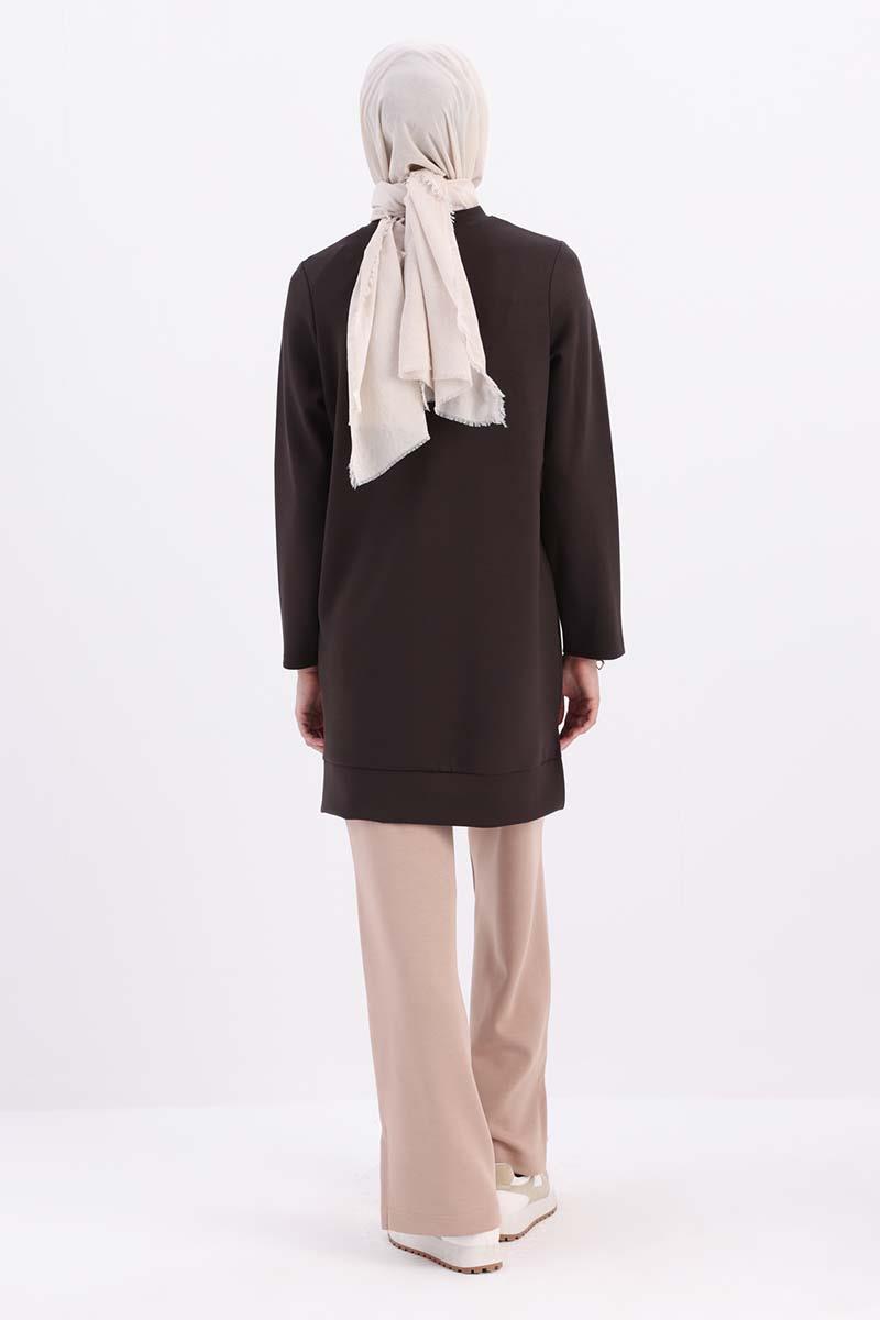 Kolu Fermuarlı Tunik