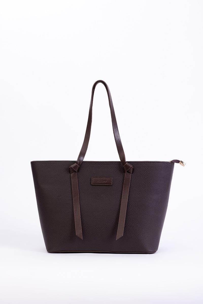 Acı Kahve-Suni Deri El Ve Omuz Çantası