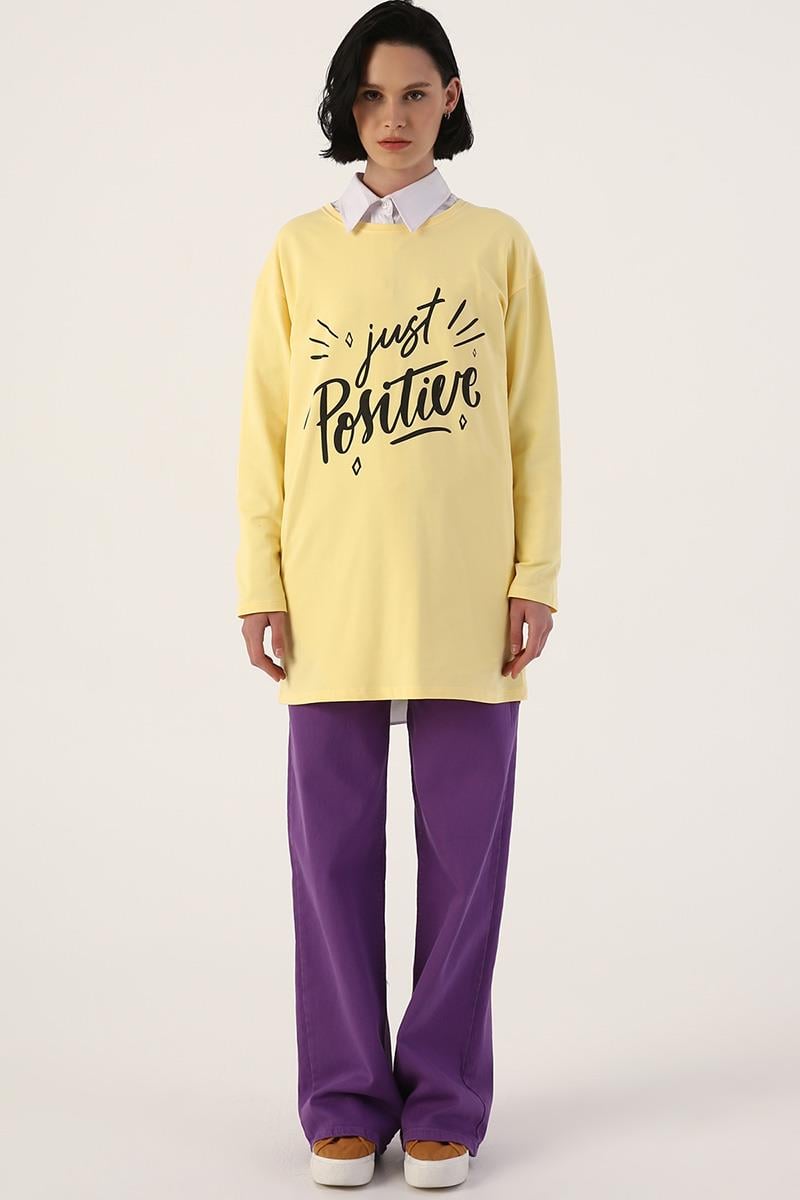 Cotton Comfortable Printed Basic Tunic