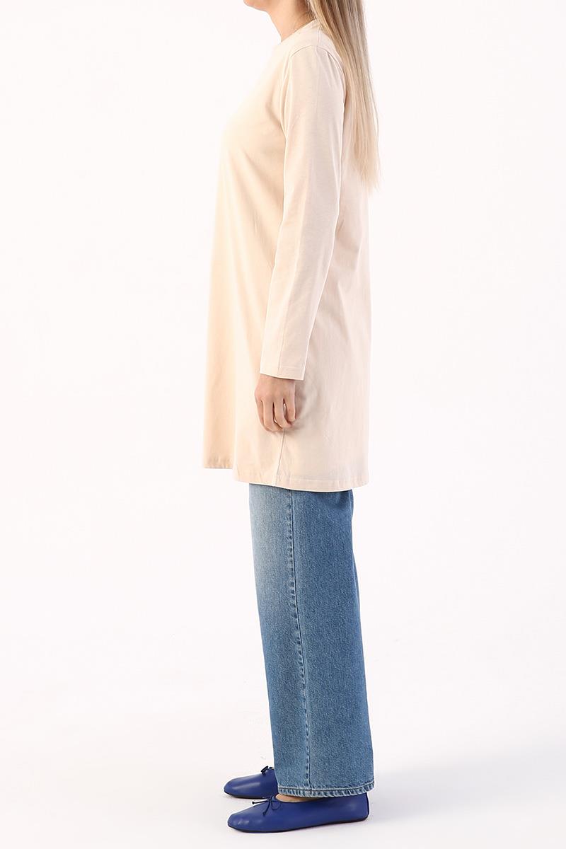 Basic Cotton Single Jersey Sweat Tunic