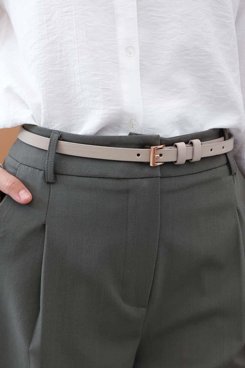 Gold Kare Tokalı Kemer