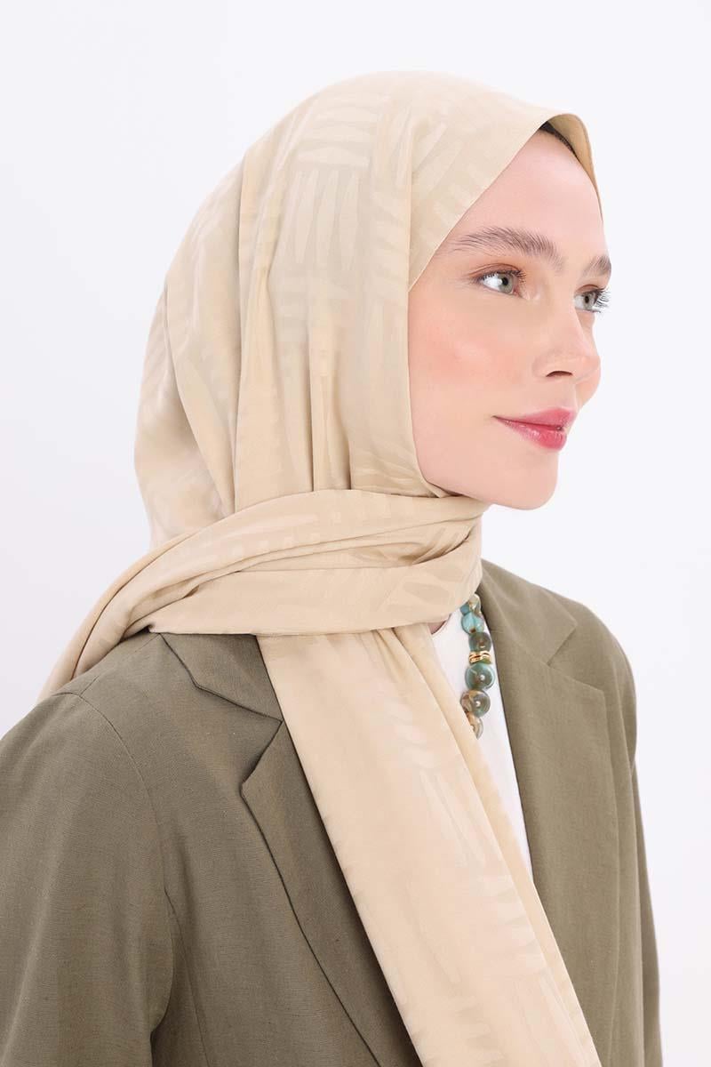 Patterned Jacquard Shawl