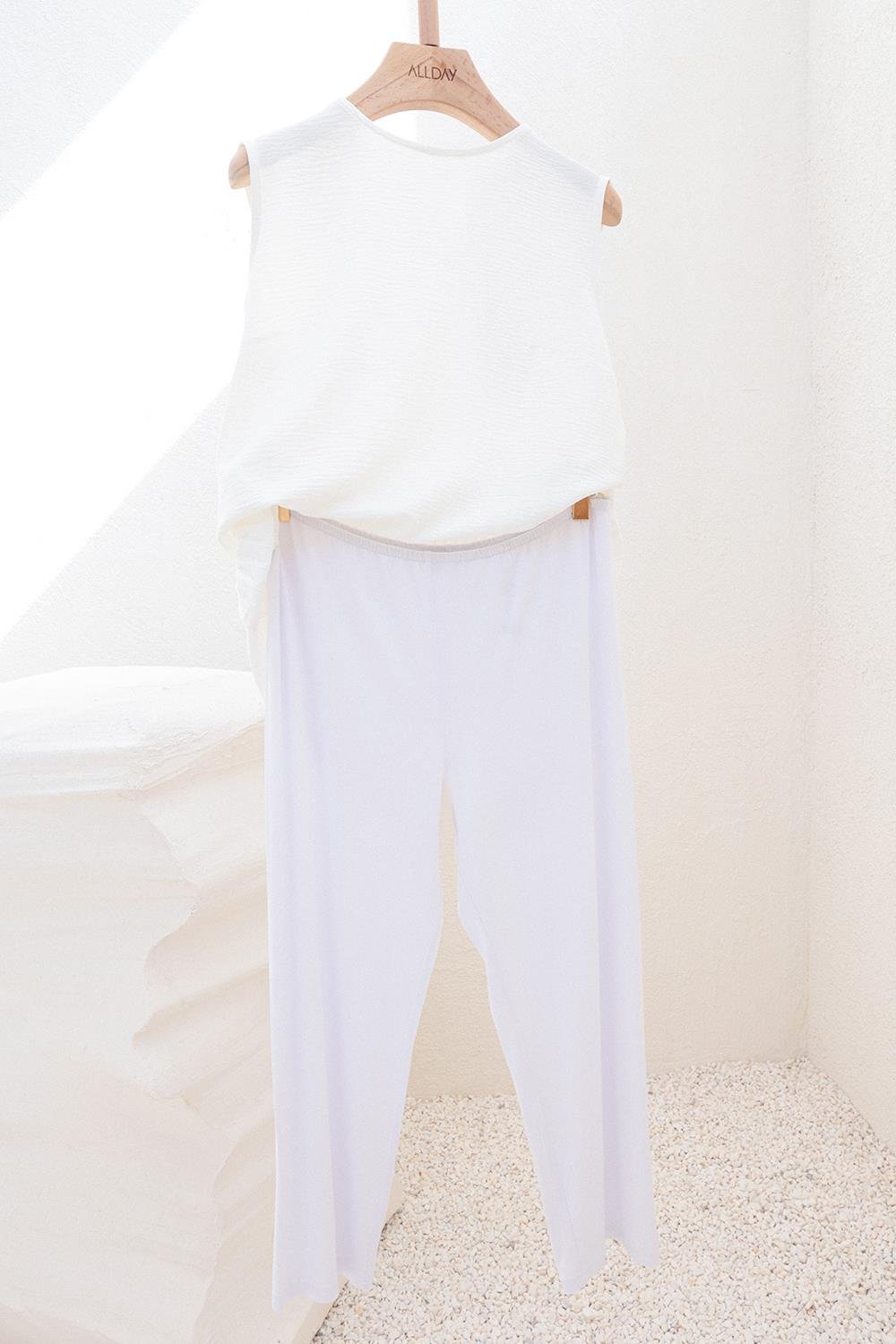 Beyaz-Pantolon Astar