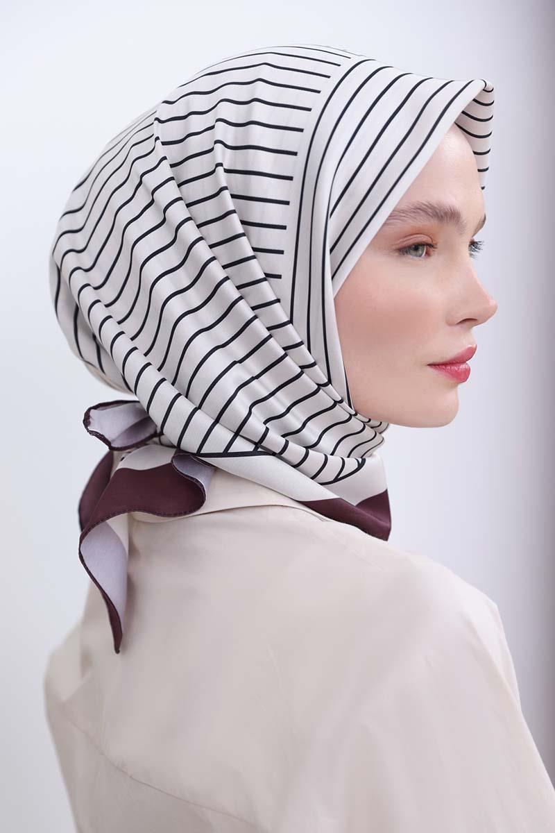 Patterned Twil Nora Scarf