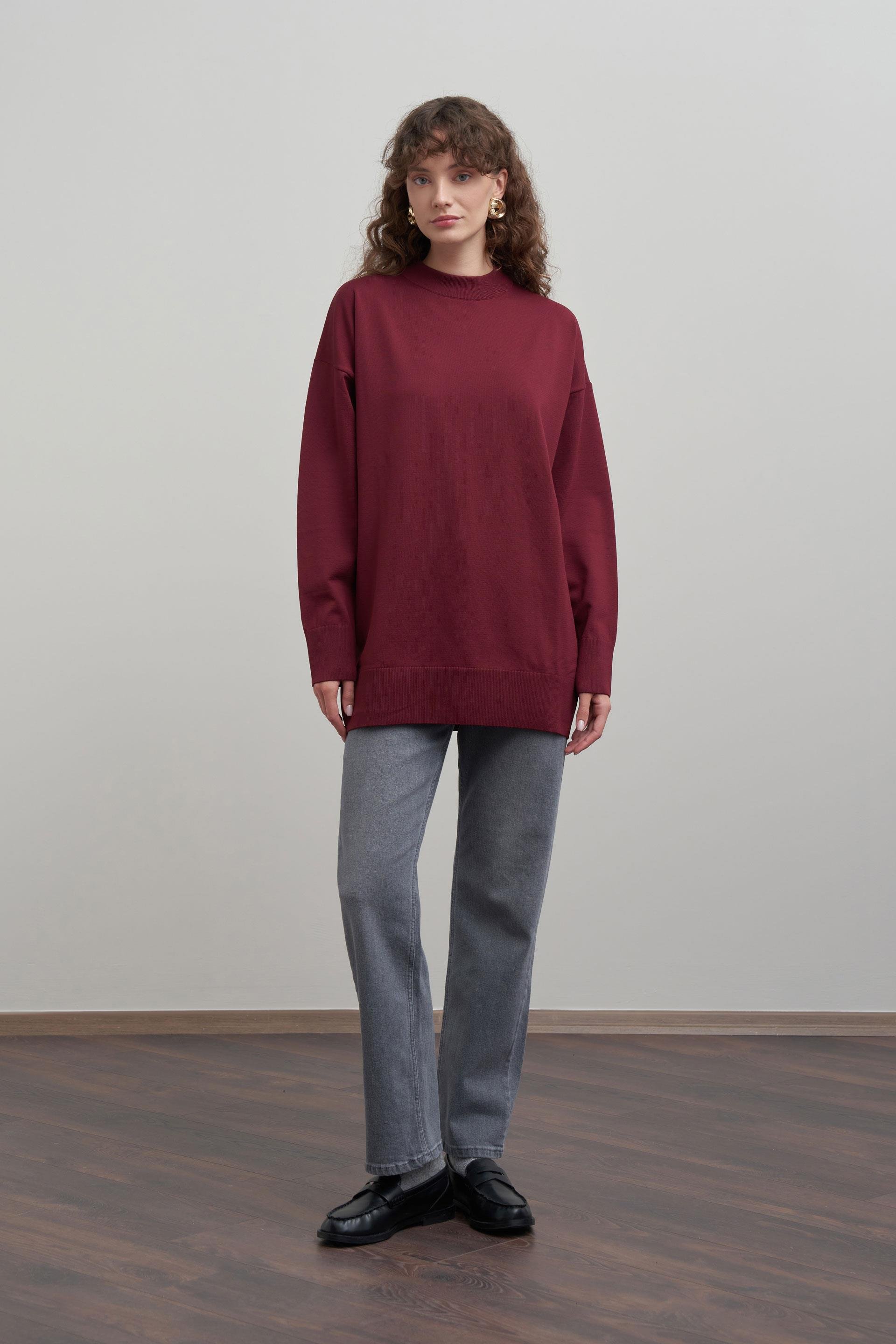 Bordo-Bsiklet Yaka Kazak