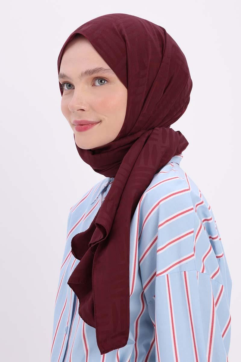 Patterned Jacquard Shawl