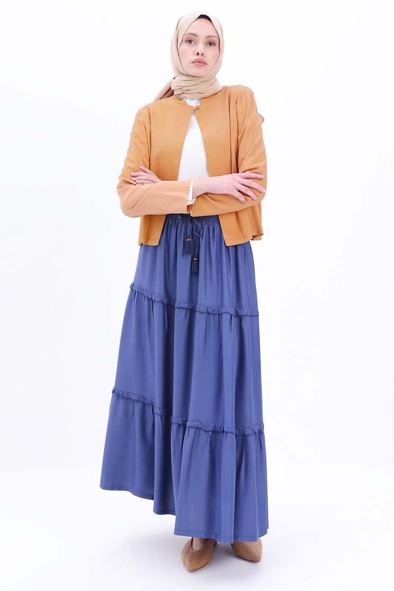 Judge Collar One Button Short Jacket