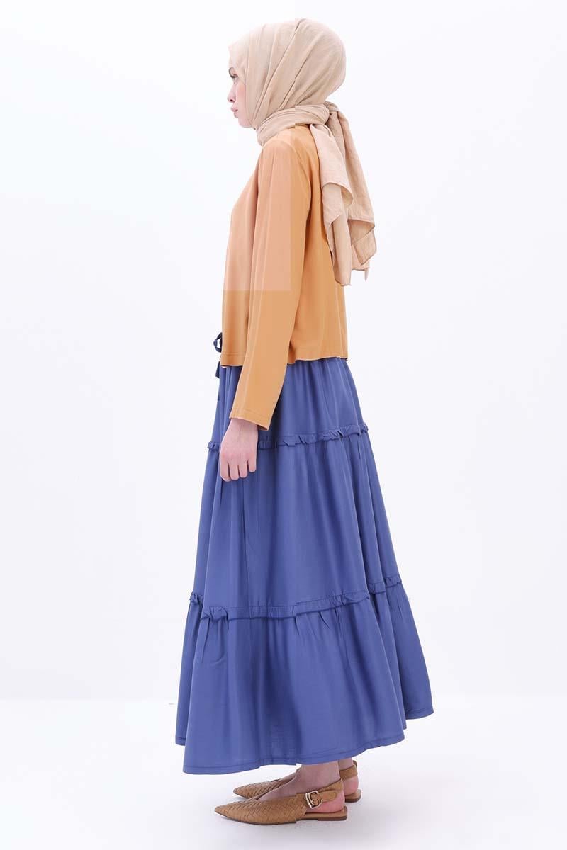 Judge Collar One Button Short Jacket