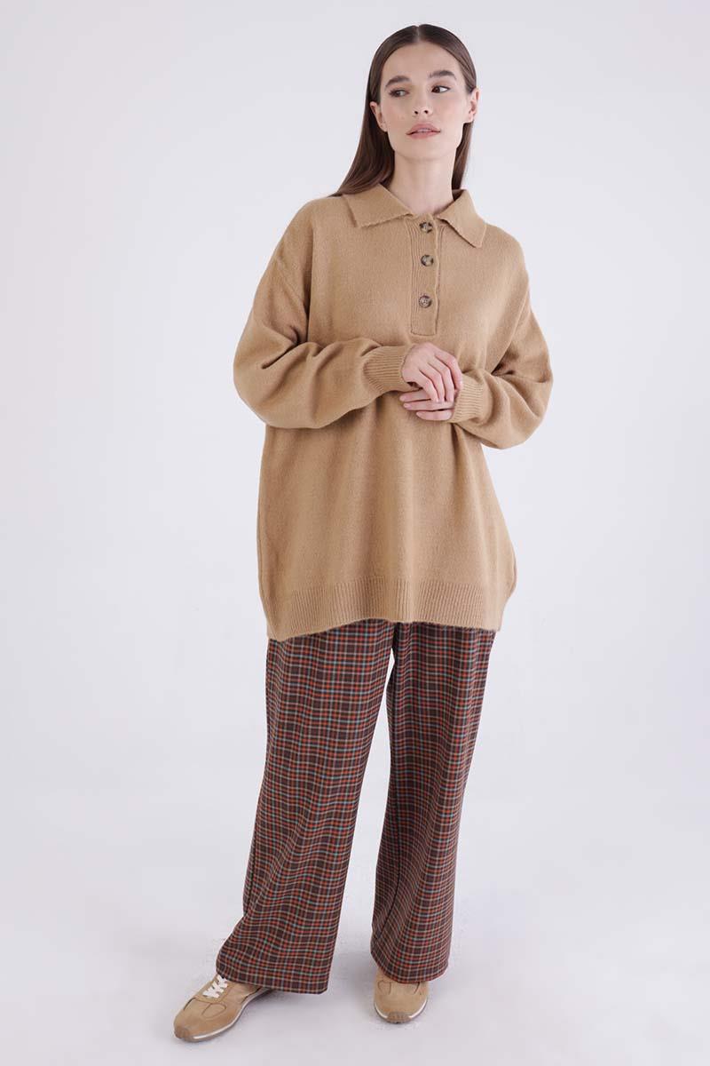 Polo Yaka Triko Kazak