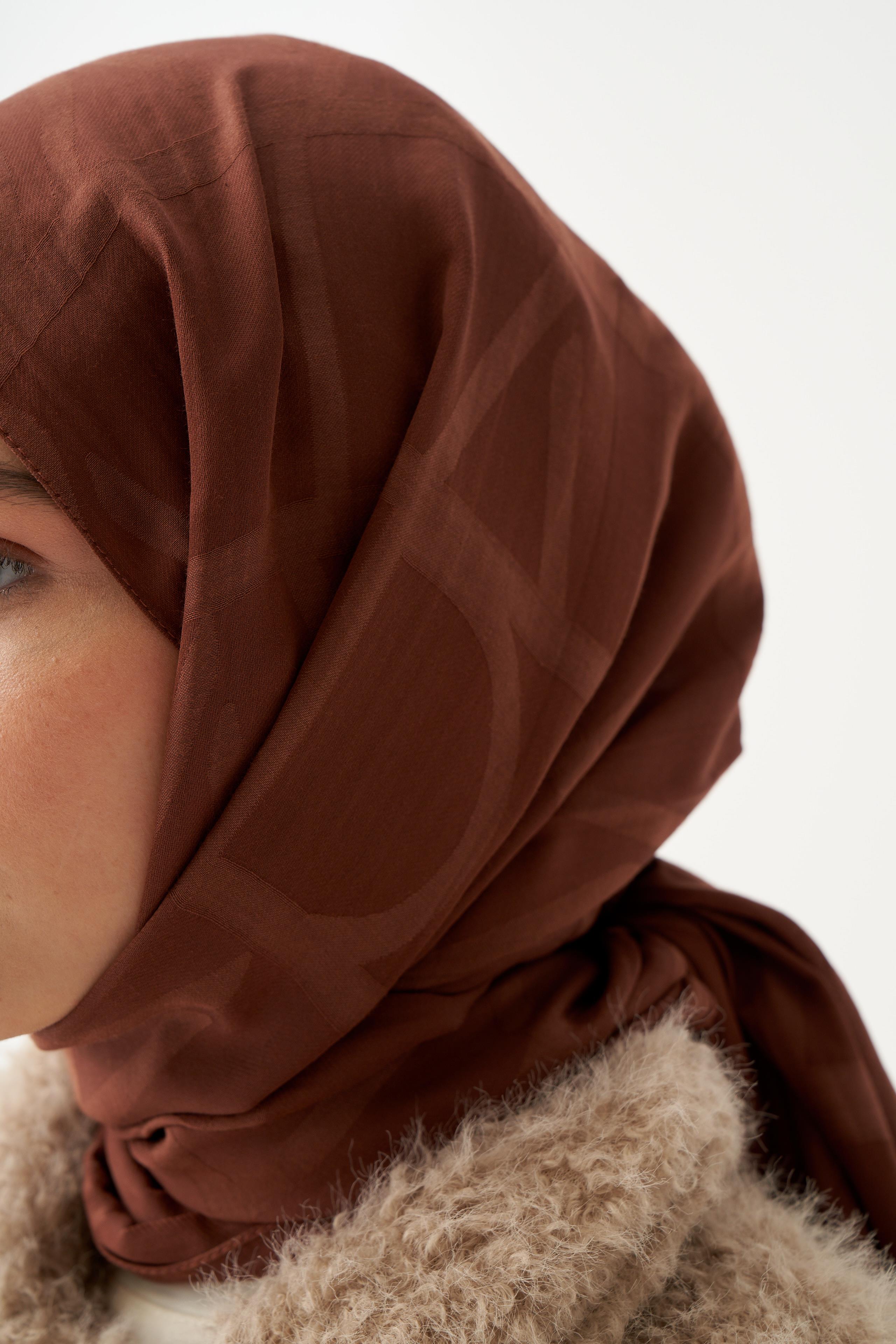 Çikolata Kahve-Modal Pamuklu Şal