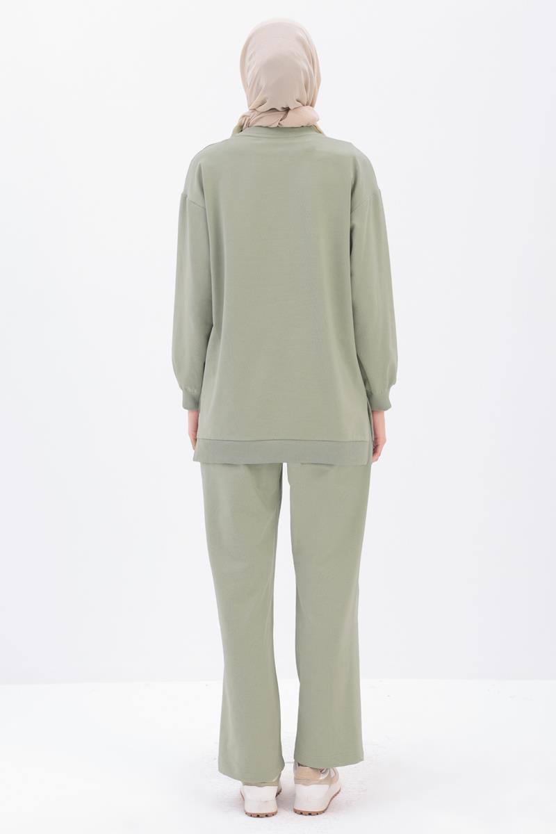 Yanları Şeritli Eşofman Takımı