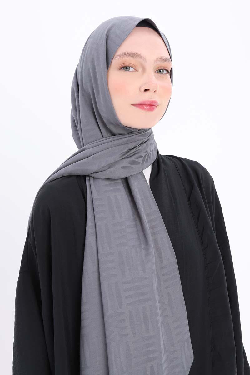 Patterned Jacquard Shawl