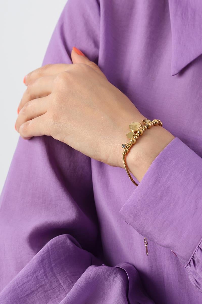 KalpliÇelik Bileklik