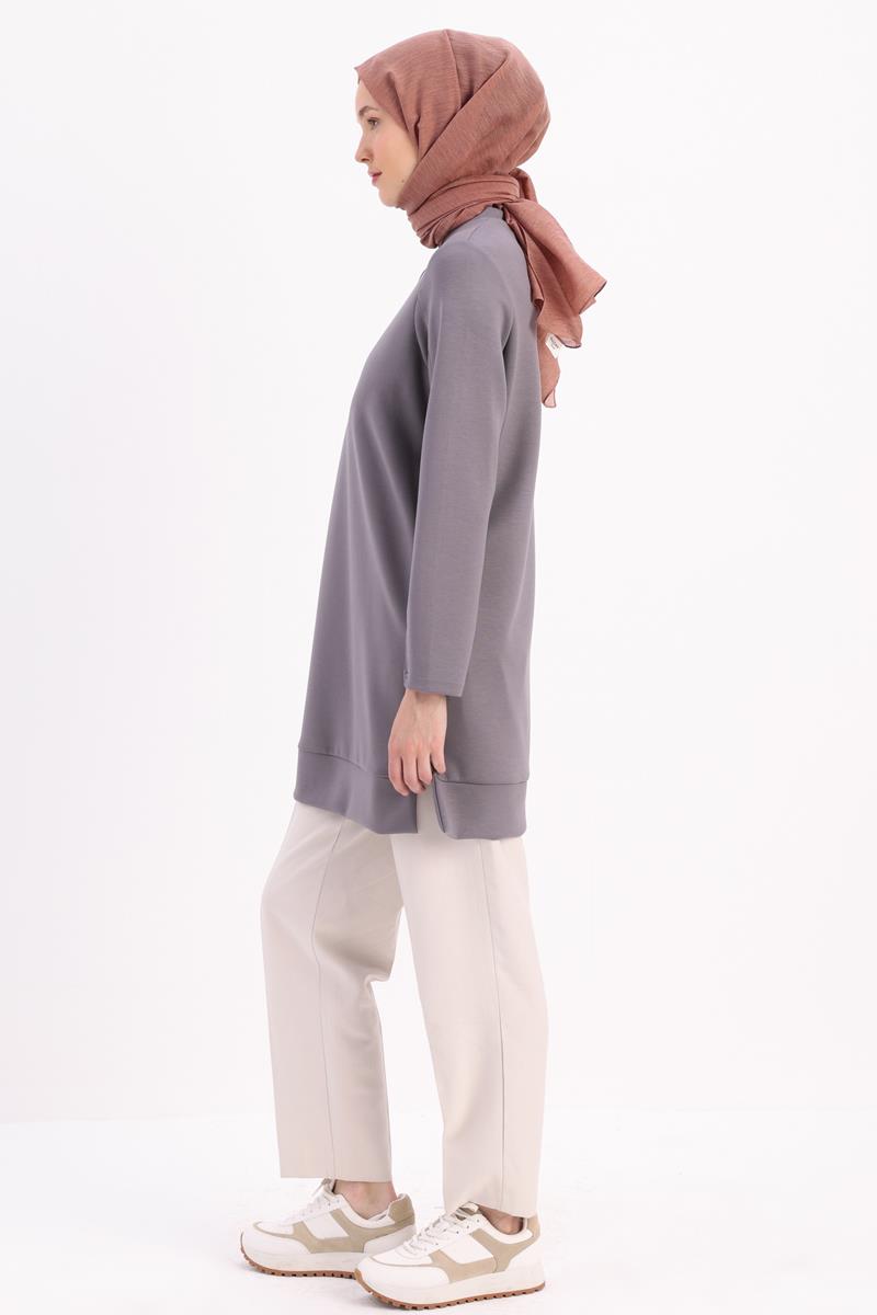 Kolu Fermuarlı Tunik