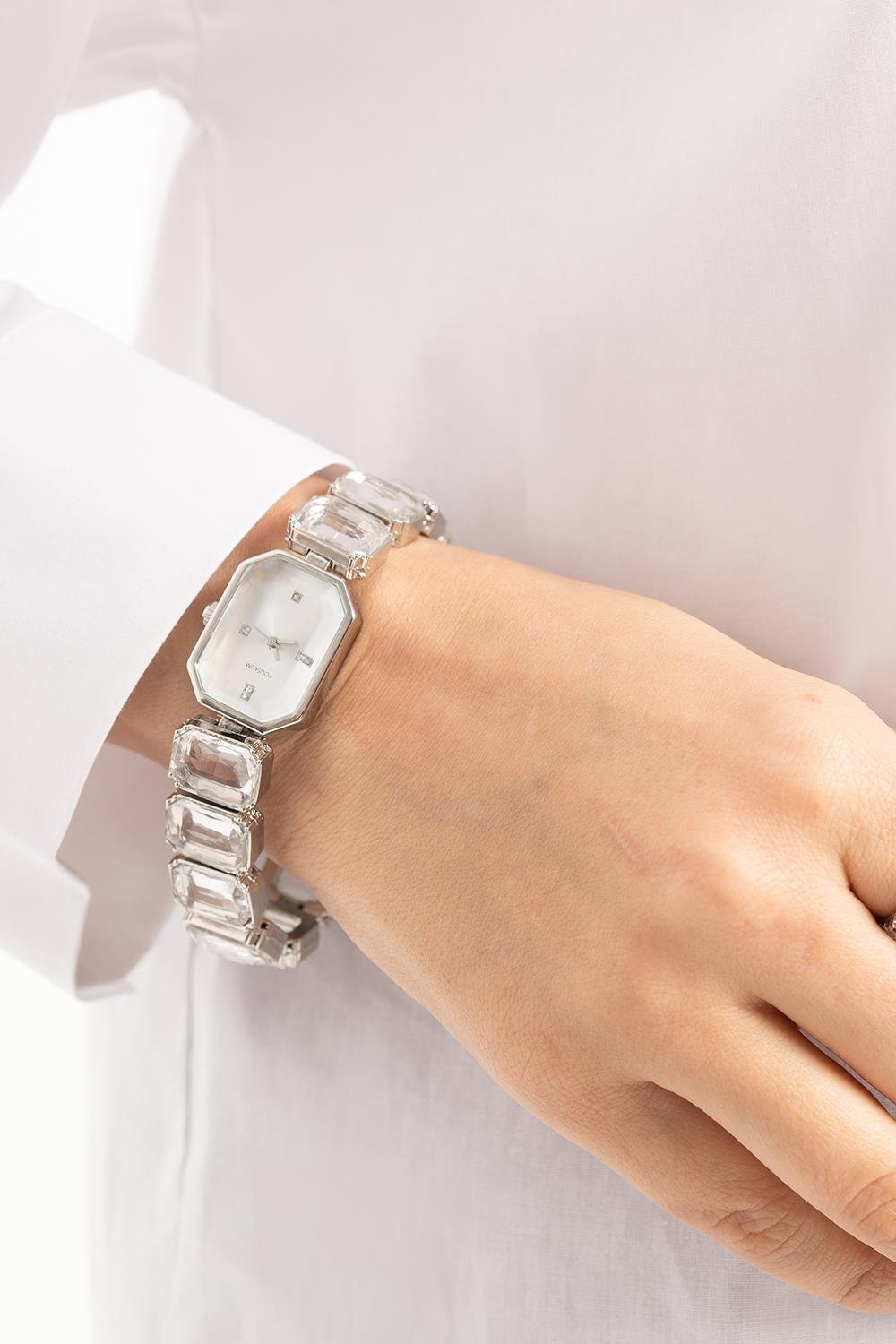 Gümüş-Beyaz-Kol Saati