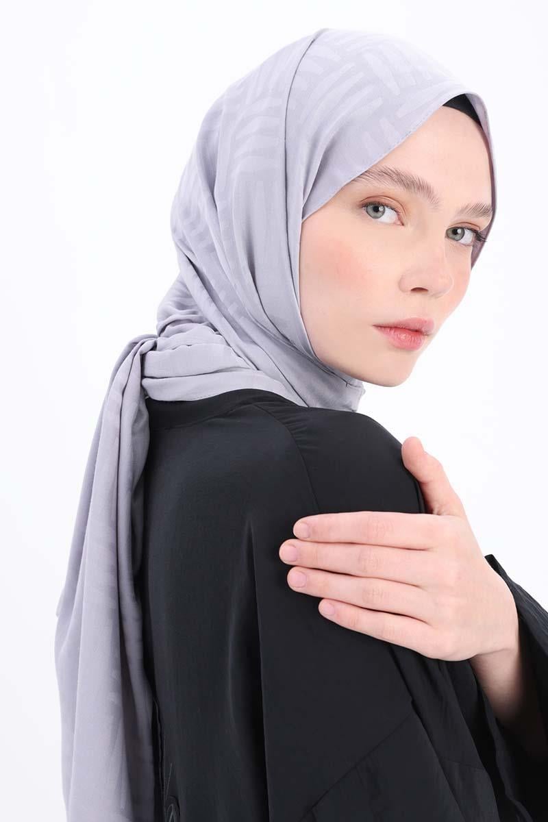 Patterned Jacquard Shawl