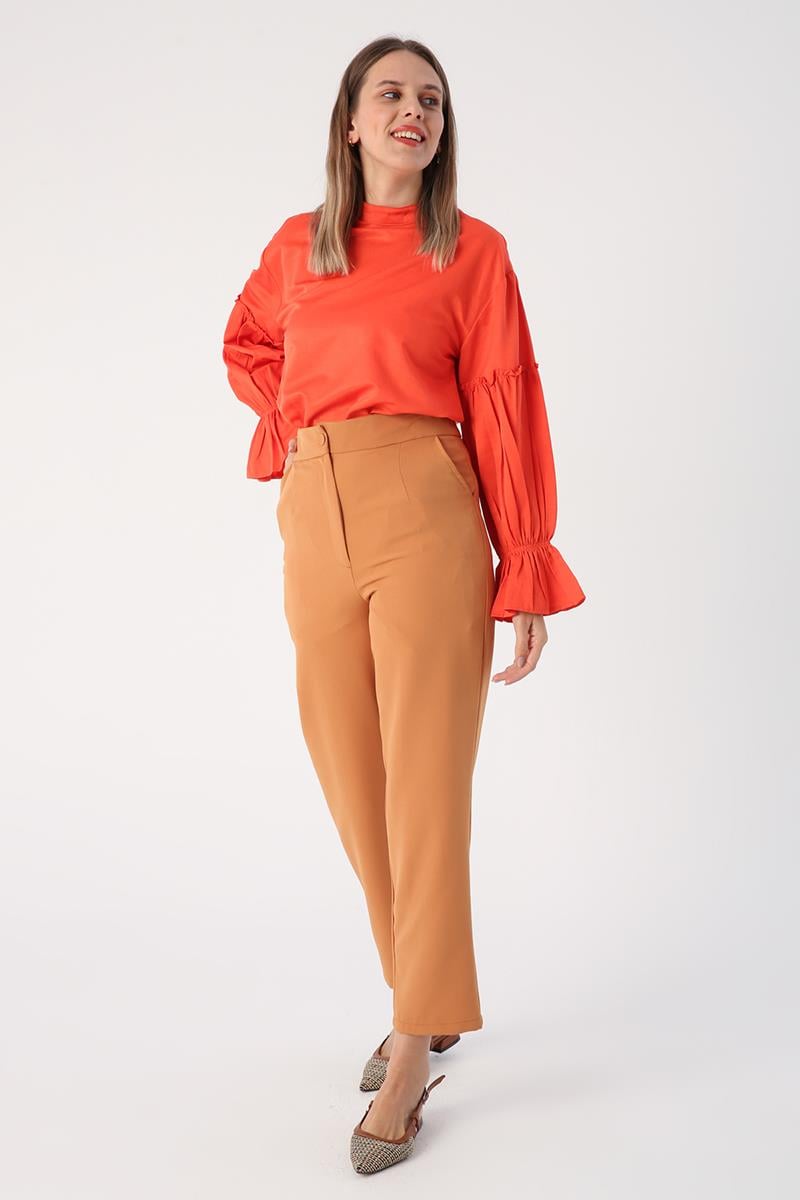 Hem Split Pants