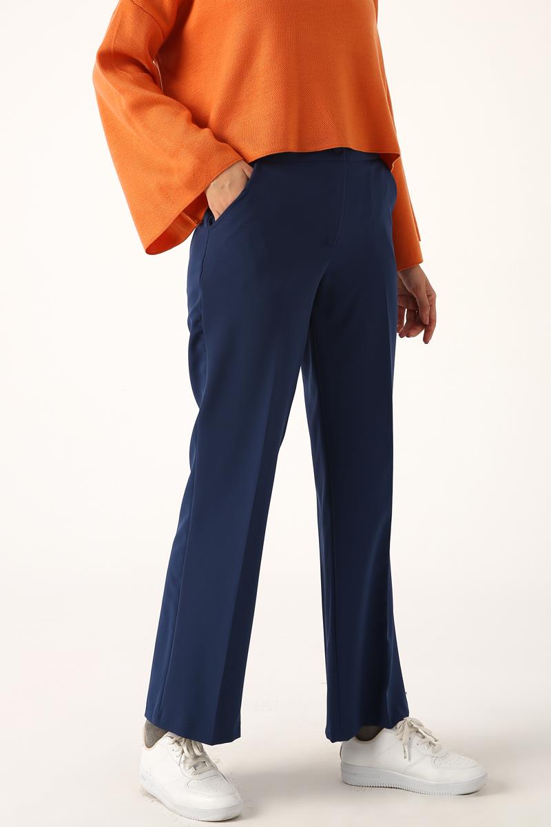 Wide Leg Pants With Pockets