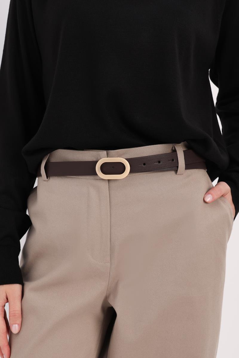 Elips Gold Tokalı Kemer