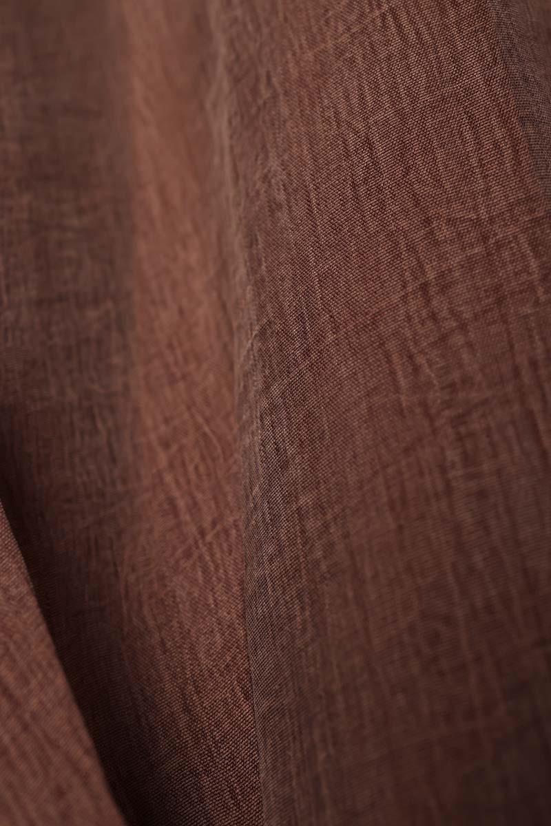 Dik Yakalı Kolu Pileli  Gömlek Tunik