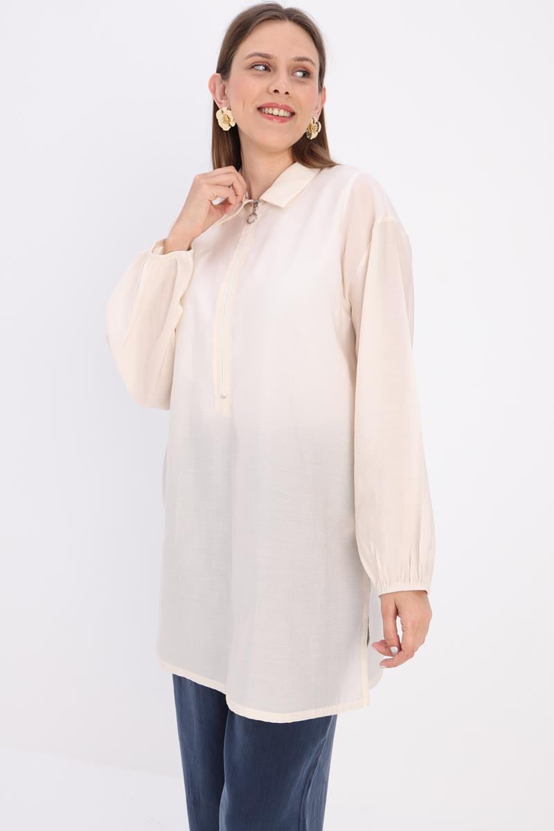 Zipped Tunic
