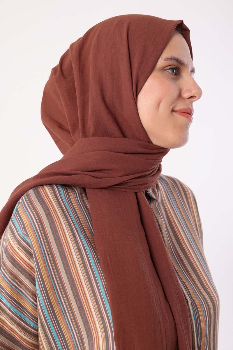 Naturel Pamuk Şal