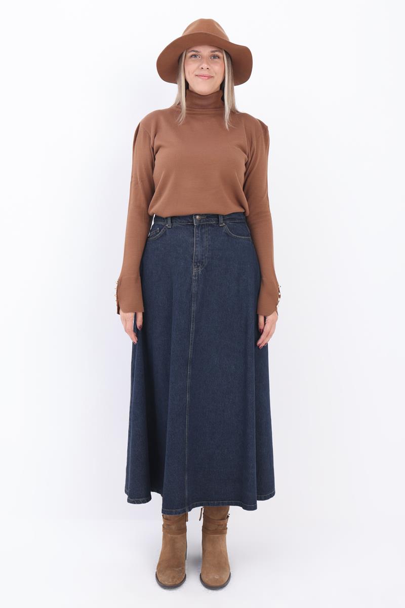 5 Pocket Denim Skirt