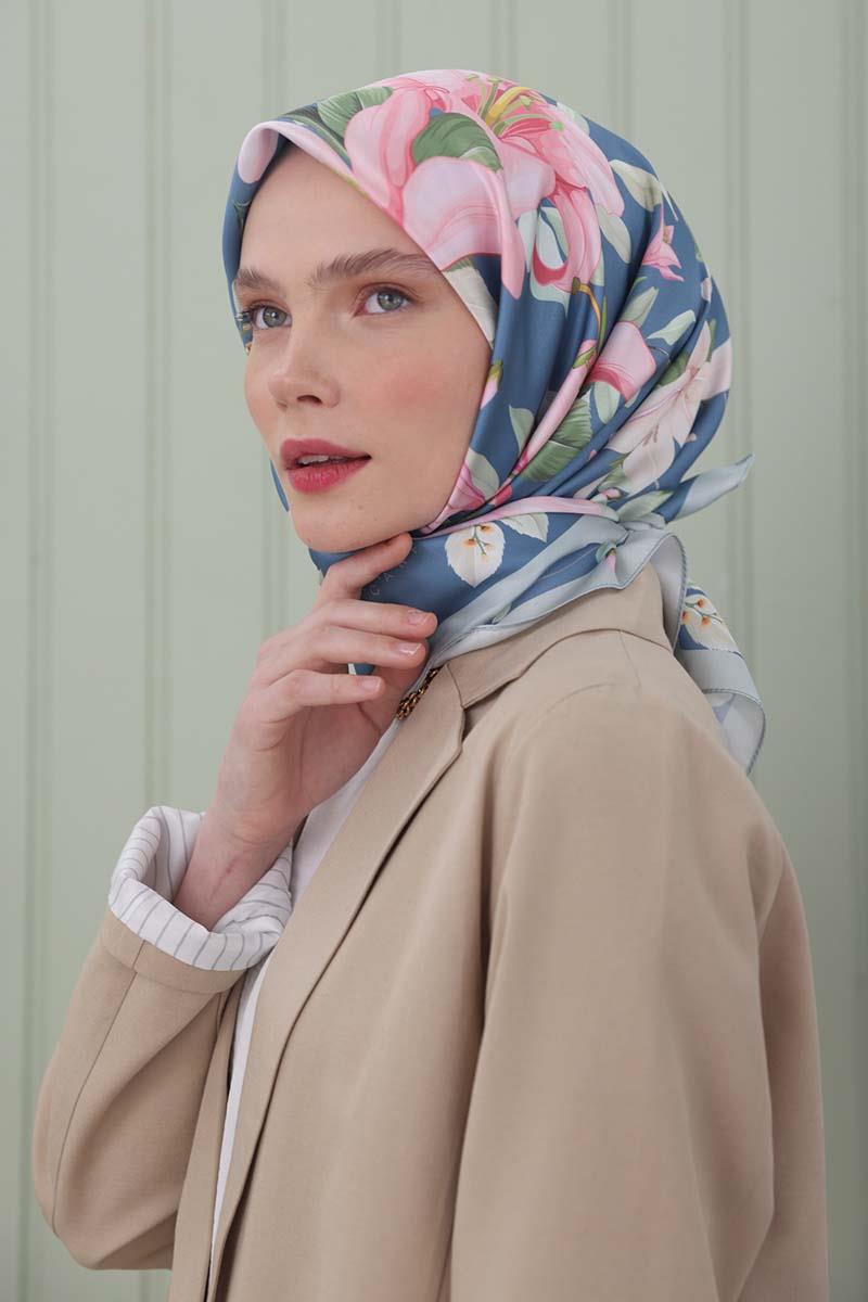 Patterned Twil Nora Scarf