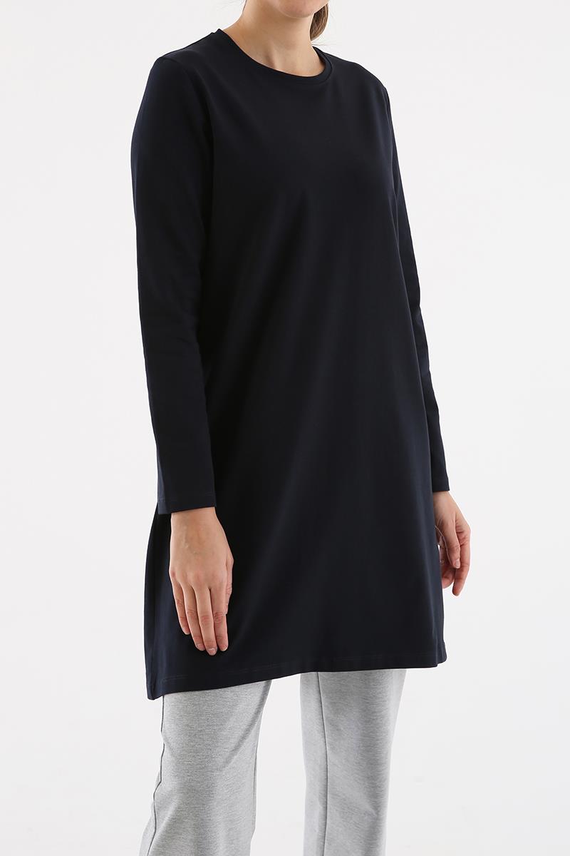 Büyük Beden Süprem Basic Sweat Tunik
